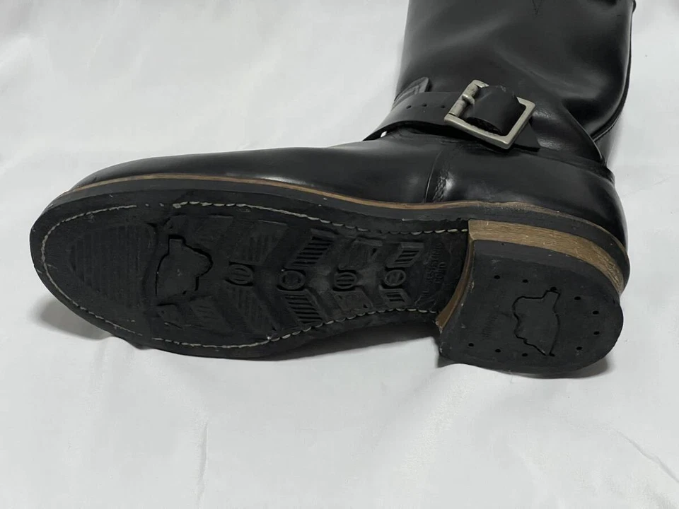 RedWing Boots 2268 06's Engineer Boots ASTM Tag Leather Negro Talla 8.5D - Imagen 4 de 4