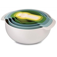 Joseph Joseph Nest 9 Plus SchüSselset 9-Teilig Opal RüHrschüSseln Messbecher