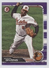 2019 Bowman Purple 98/250 Mychal Givens #56 fm0