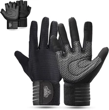 Weight Lifting Gloves for Men & Women | Half Finger Lifting Gloves | Full Finger