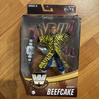 WWE Brutus Beefcake Elite Legends Chase Blue Pants Action Figure Series 10 New