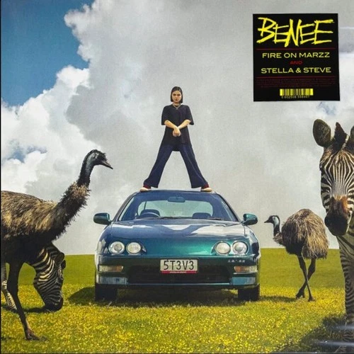 Benee Fire On Marzz / Stella & Steve limited edition GREEN vinyl LP NEW/SEALED