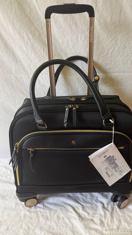 New Samsonite Women's Mobile Solution Spinner Mobile Underseat Carry On Luggage - Image 4 of 4