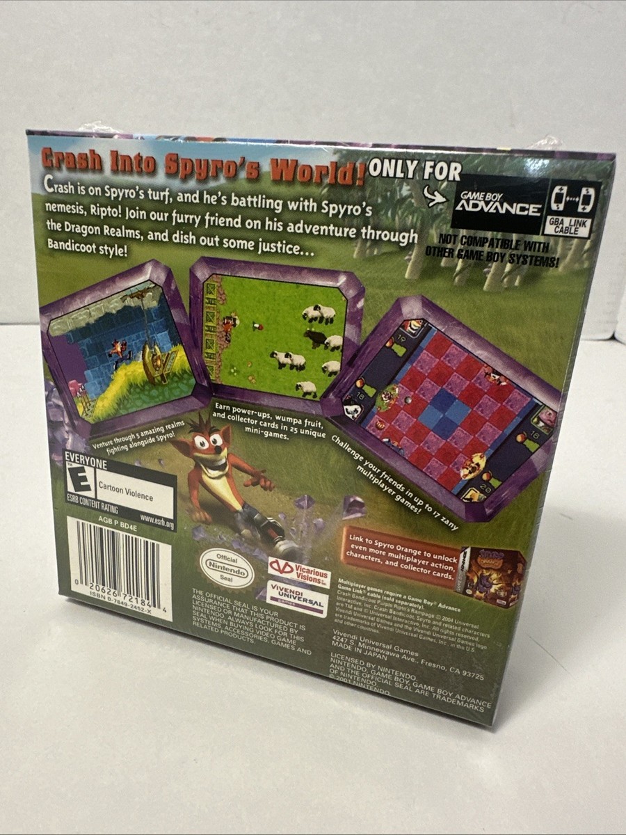 Crash Bandicoot Purple: Ripto's Rampage (Nintendo Game Boy