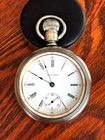 Clean 1907 Waltham 18 Size 15J Grade 820 Swing-Out Case Nice Dial Runs Great!