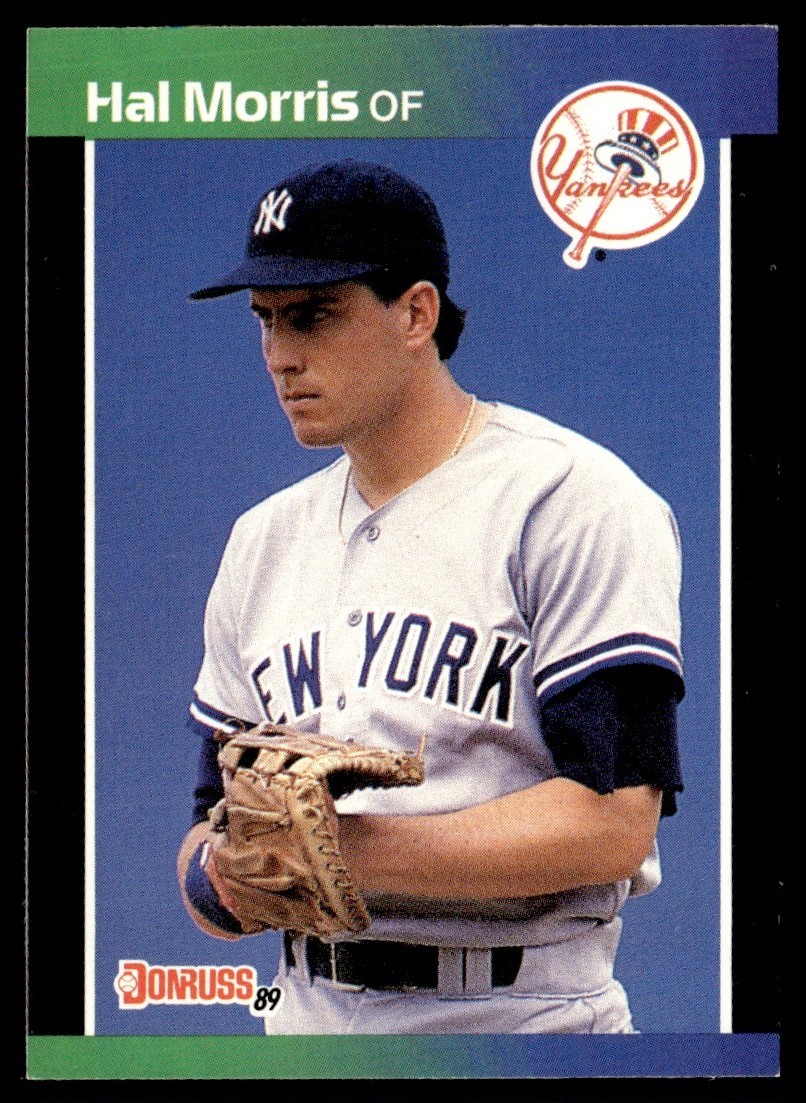 1989 Donruss Hal Morris Rookie New York Yankees #545