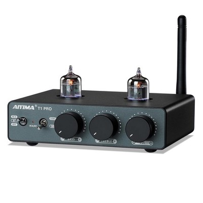 AIYIMA T1 PRO Tube Preamp Bluetooth Bass Treble