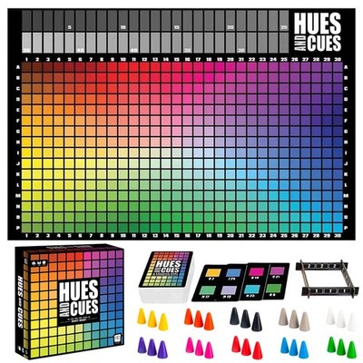 Hues And Cues Farbspaß-Set mit 480 Nuancen für Gruppen von 3-10 Spielern ab 8+