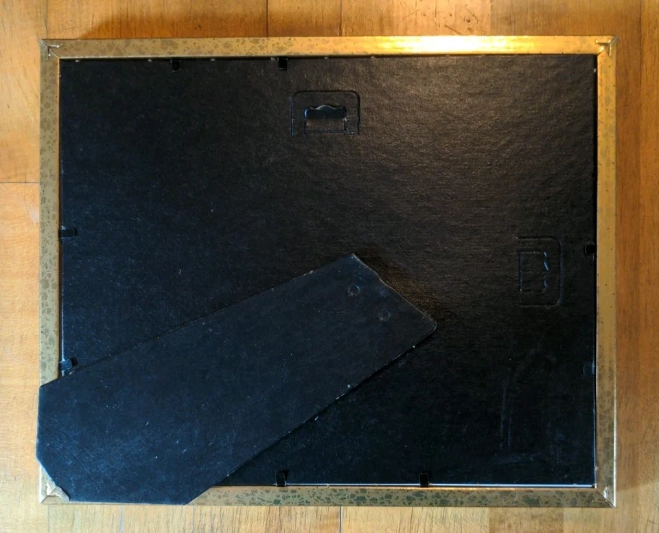 Vintage 1996 Anne Geddes “Squirrels” Framed Lithograph Print 11" x 9" - Image 3 of 3