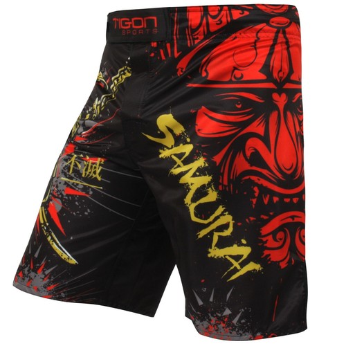 Pantaloncini MMA Lotta UFC Grappling CORTO SHORT KICK BOXING MUAY THAI  GABBIA SAMURAI | eBay