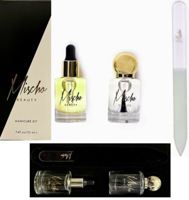 MISCHO BEAUTY 3 piece Manicure Kit,NEW WITH BOX