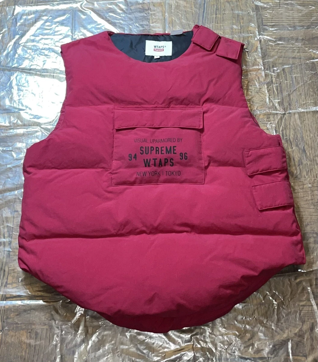 【L】 Supreme wtaps tactical down vest