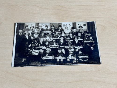 1920s/30s RP Postcard Group of Poppy Sellers British Legion Haig Club