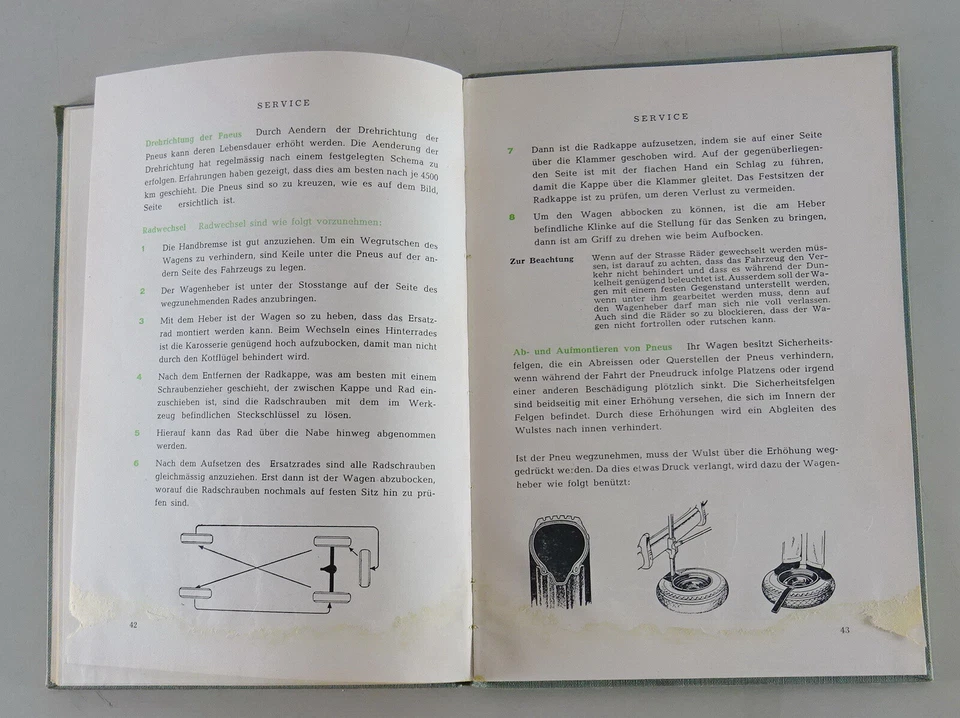 Istruzioni D'Uso Plymouth Cranbrook/Cambridge/Concord 1951 - 1954 Tedesco - Immagine 4 di 4