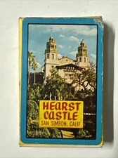 Hearst Castle, Vintage Souvenir Playing Cards