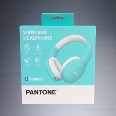 2024 DATAPLUS PANTONE TEAL BLUETOOTH WIRELESS HEADPHONE SET #PT-WH008L