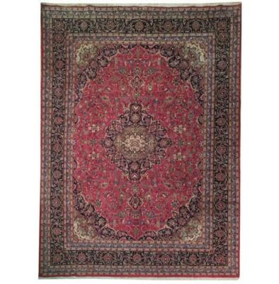 Fascinating 10x13 Authentic Hand Knotted Semi-Antique Rug B-71059