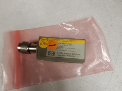 HP Agilent Keysight 8482A Power Sensor (.1-4.2GHz) For Parts, Repair