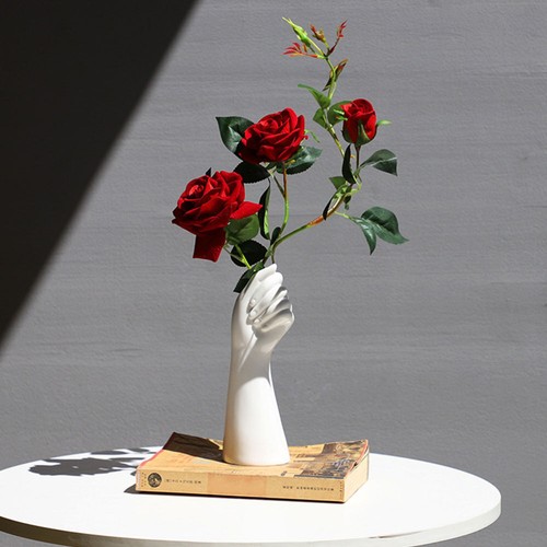 3er Pack Kreativ Vase Büro Keramik Blumen Blumengesteck Topf - Bild 10 von 12