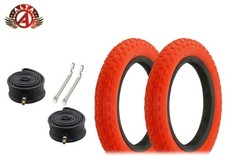 ALTA TIRES 12 1/2 x 2 1/4 RED HF-143G W/ HEAVYDUTY TUBES  TIRE LEVERS