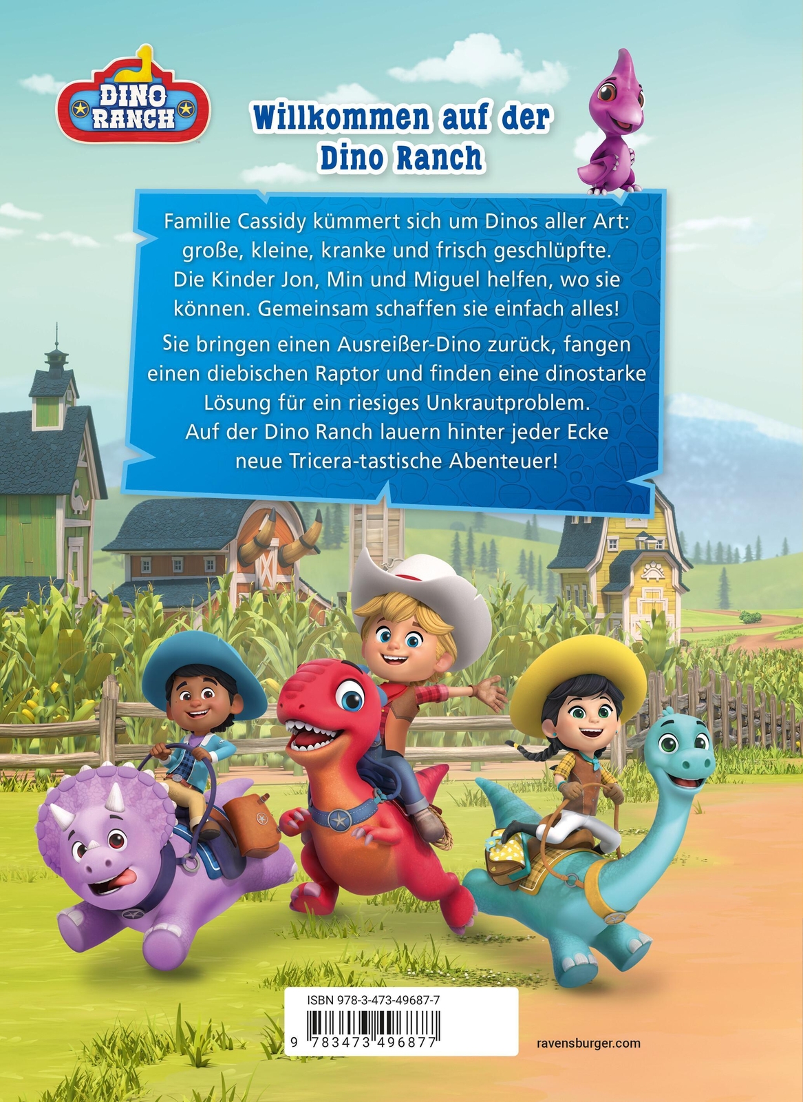 Thumbnail - Dino Ranch: Dinotastische Abenteuer | Das Vorlesebuch Zur Serie |