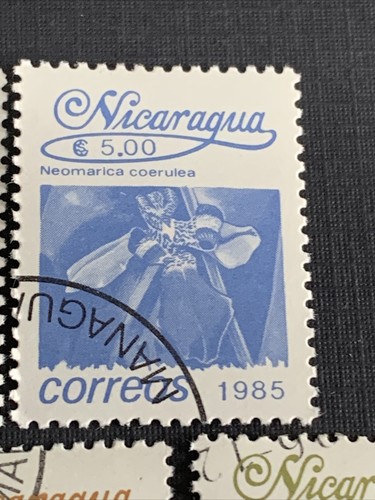 nicaragua stamps 1988 #1515-30 Flowers - Picture 3 of 9