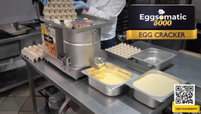 Countertop Egg Cracking Machine - Egg Centrifuge