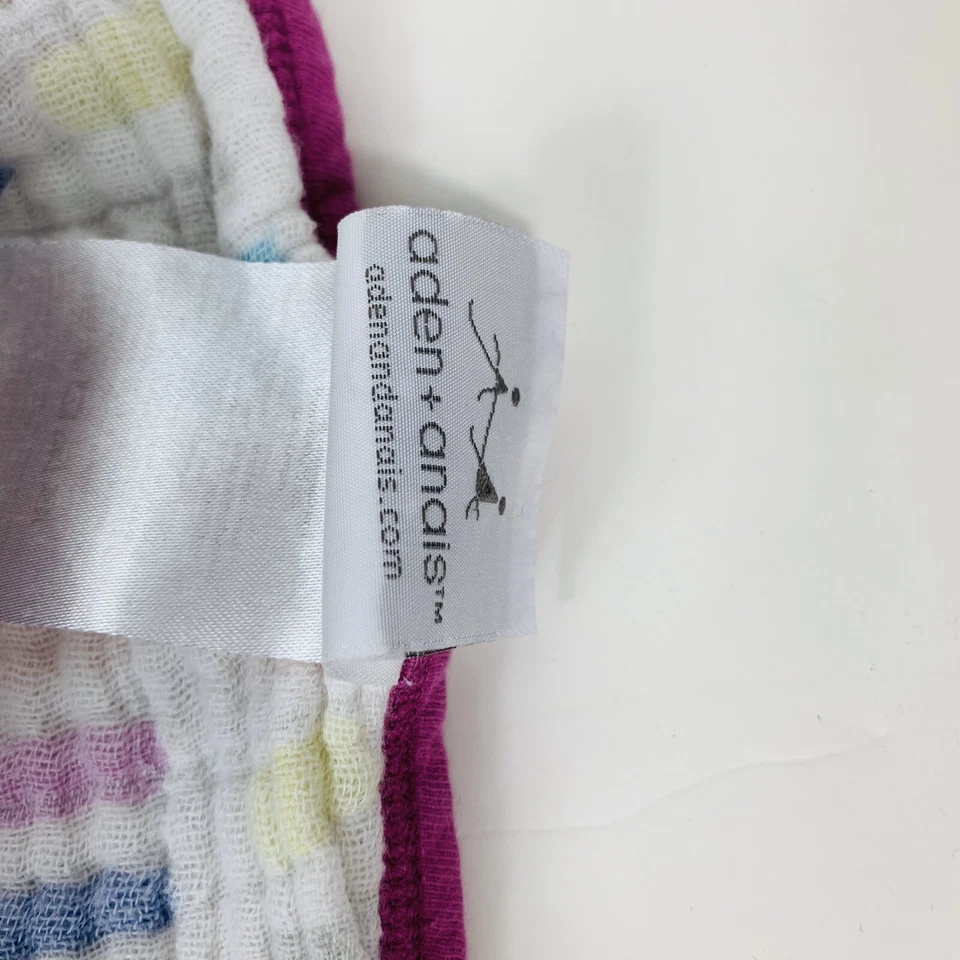 SACO DE DORMIR MUSELINA INFANTIL ADEN + ANAL TALLA M (6-12 Meses) Rayas Rosa Niñas Foto 2 de 3