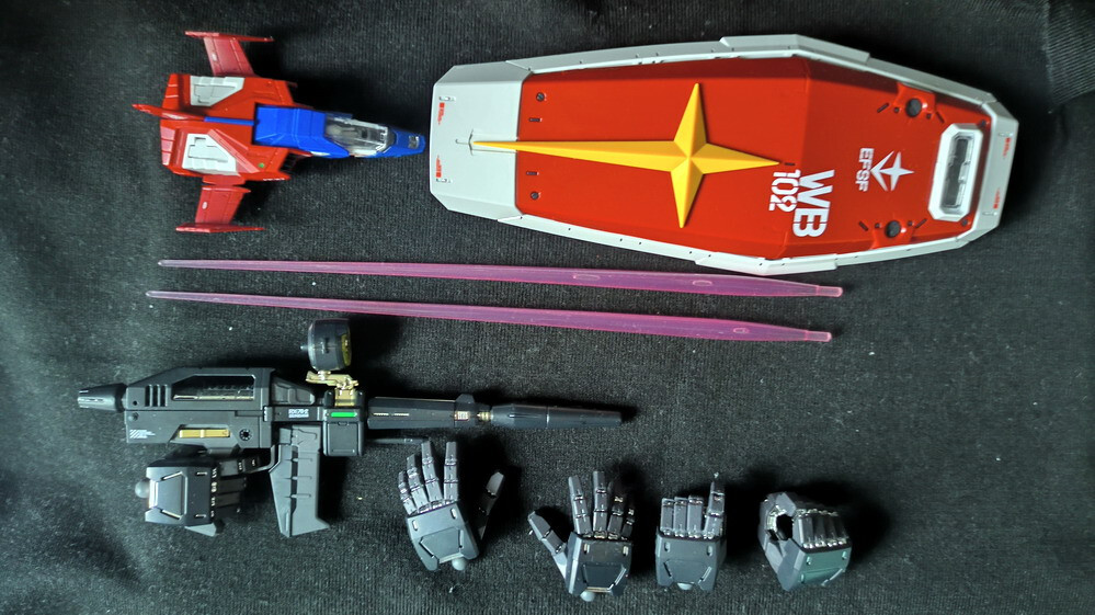 13" Built PG 1/60 Unleashed RX782 gundam Perfect Grade on decals