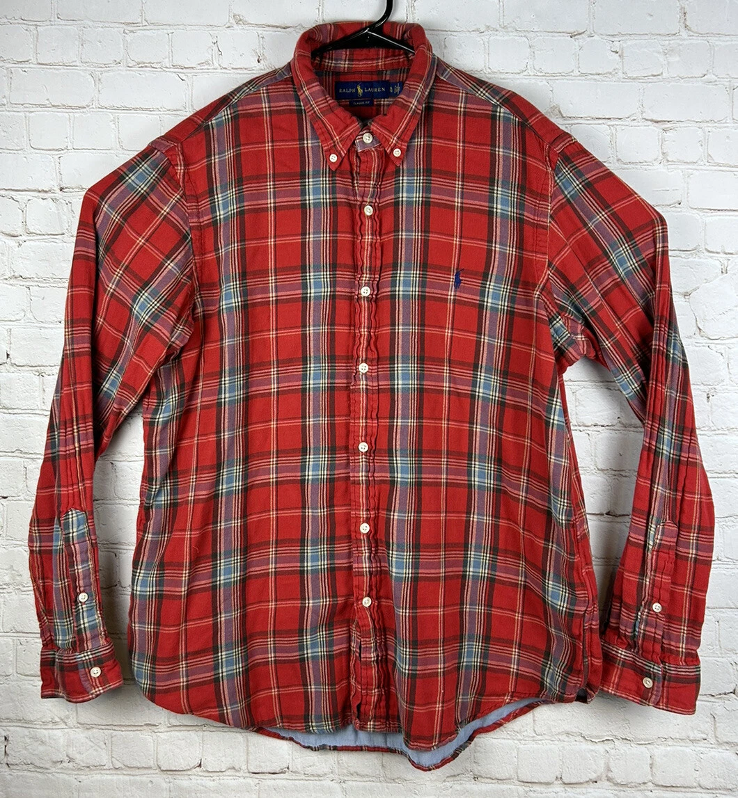 Ralph lauren men's store flannel shirts