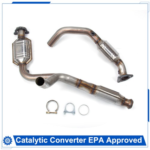 Front Catalytic Converter w/ Gaskets fits Chevy Silverado Tahoe