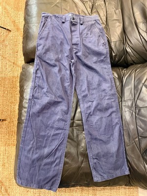 Vintage Worker Work Pants - Moleskine - Sanfor - Mount St Michel