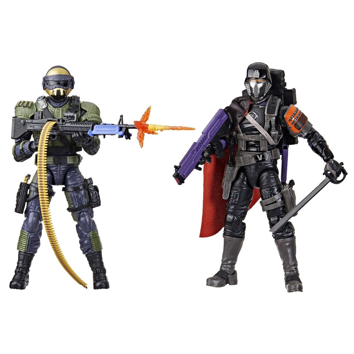 G.I Joe Classified Series Steel Corps Commander VS Twilight Guard