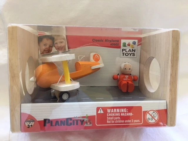 Plan toys airplane sale