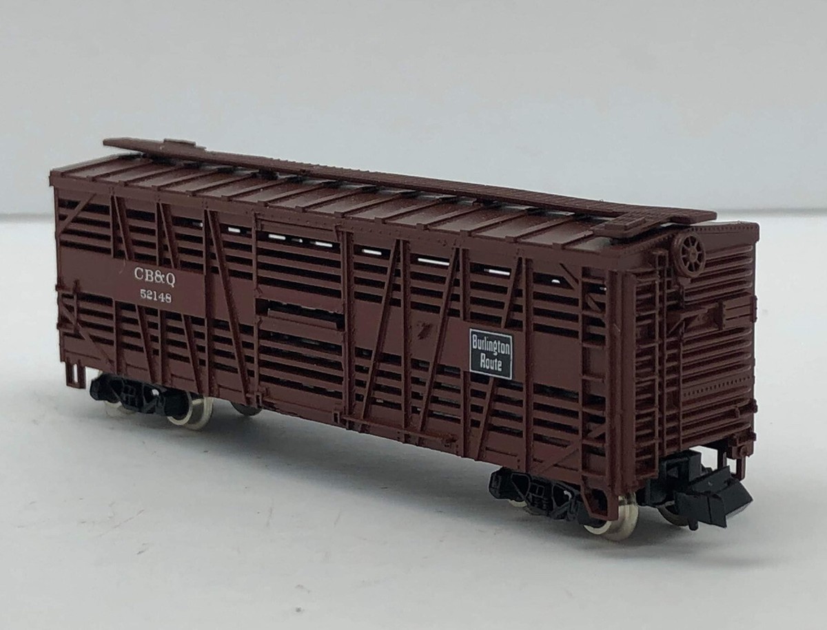 N Scale Roco No.28687 Box Car Train Burlington Route CB&O #52148