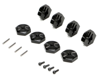 Team Magic E5 Radmitnehmer klemmend 17mm schwarz 4pcs TM510176BK 