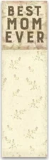 Primitives By Kathy Best Mom Ever Magnetic List Notepad ~ Sticky Note ~ 60 p