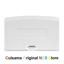 WHITE GAME BOY GBA ADVANCE BATTERY COVER DOOR REPLACEMENT PART