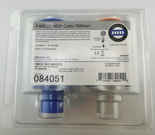 Fargo 84051 YMCK Full Color Ribbon with Resin...