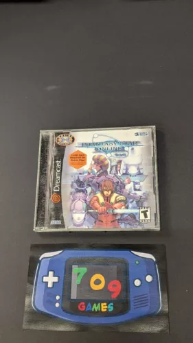 Phantasy Star Online Ver. 2 (Sega Dreamcast, 2001) CIB COMPLETE