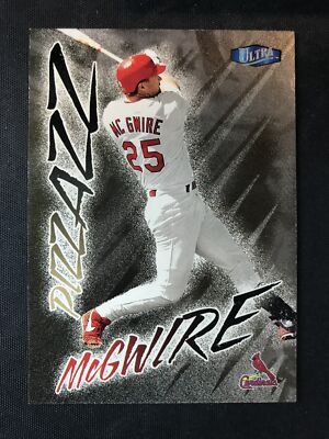 1998 Ultra #494G Mark McGwire Gold Medallion Pizzazz St. Louis Cardinals