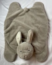 Pottery Barn Kids Baby Nursery Bunny Mat Plush Soft Brown Easter 34  X 24  EUC