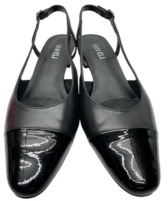 VANELi Womens Aliz Slingback Pumps Dress Casual Low Heel 1-2