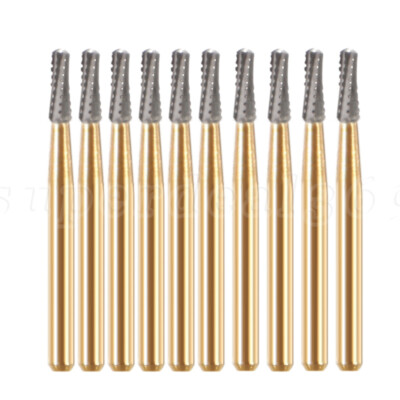 10-100*Dental Tungsten Steel Carbide Crown Cutting Bur For High Speed FG-1958 po