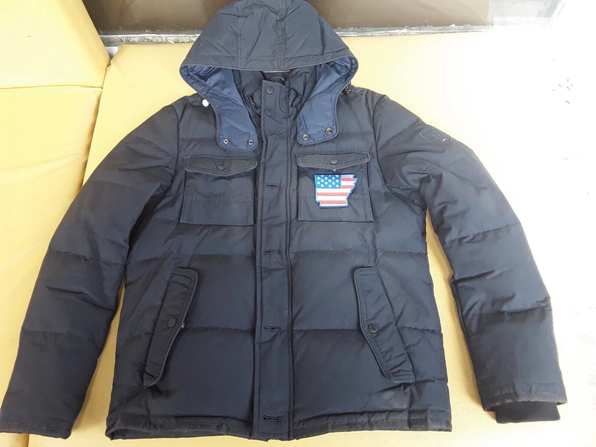 No. 1276 ) TOMMY HILFIGER M USA BRAND FLAG TEAM men PARKA jacket