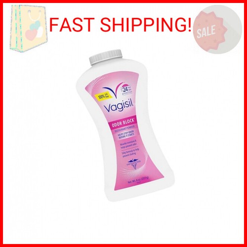 Vagisil Odor Block Deodorant Powder for Women, Helps to Prevents