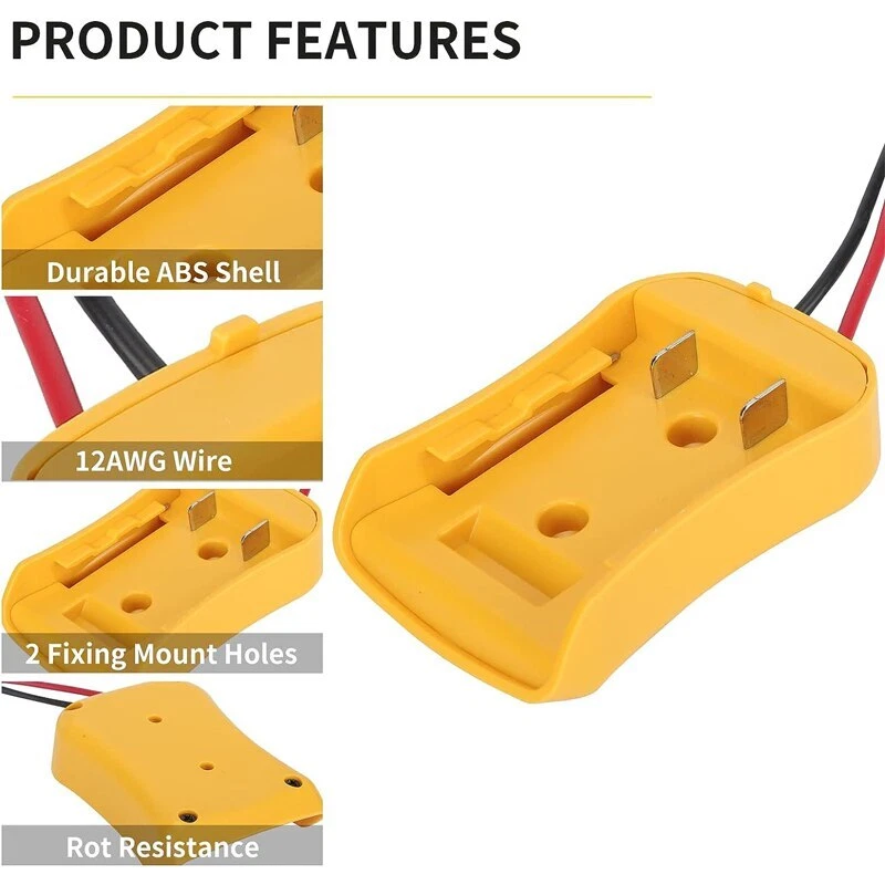 DC 18V to 5V Step Down 10A 50W Voltage Converter For Dewalt Battery Dock Power - Image 3 of 4