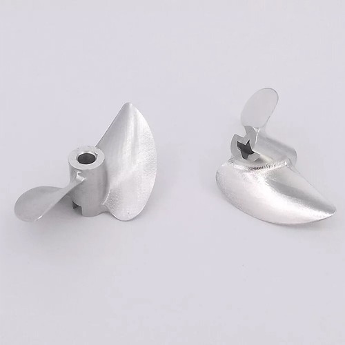 RC Boat Propeller 4mm 38mm-45mm 2-blades CNC Prop P1.4 for RC Racing Boat - Picture 7 of 16