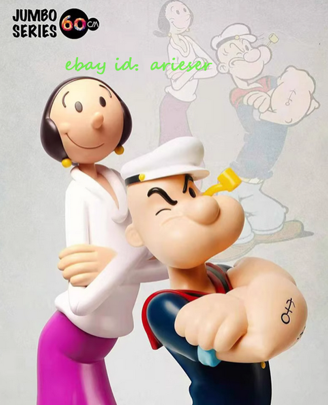 Zcwo Popeye Girlfriend Olive Oyl Jumbo Series The 90th Anniversary