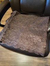 SALE~ Lace Fabric- Chocolate Brown, 54" Wide, 4.25yds